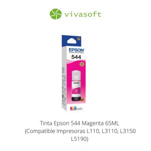 Botella Tinta Epson 544 Magenta 65ML En Caja impresora bogota